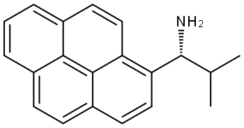 (1R)-2-METHYL-1-PYRENYLPROPYLAMINE Struktur
