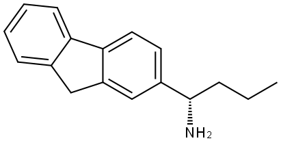 (1S)-1-FLUOREN-2-YLBUTYLAMINE Struktur