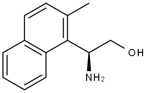 (2S)-2-AMINO-2-(2-METHYL-1-NAPHTHYL)ETHANOL 结构式