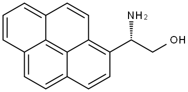 (2S)-2-AMINO-2-PYRENYLETHAN-1-OL 结构式