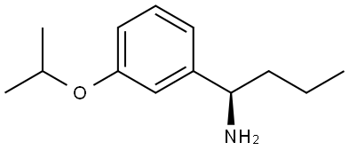 (1R)-1-[3-(METHYLETHOXY)PHENYL]BUTYLAMINE 结构式