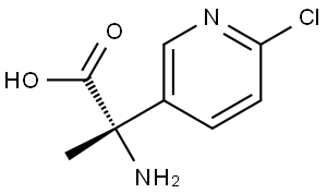 (2S)-2-amino-2-(6-chloropyridin-3-yl)propanoic acid Structure