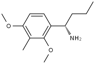 (1S)-1-(2,4-DIMETHOXY-3-METHYLPHENYL)BUTAN-1-AMINE Structure