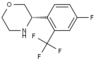 1213853-88-3 (3S)-3-[4-FLUORO-2-(TRIFLUOROMETHYL)PHENYL]MORPHOLINE