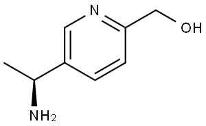 {5-[(1S)-1-aminoethyl]pyridin-2-yl}methanol Structure