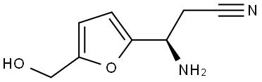 1213881-11-8 (3R)-3-AMINO-3-[5-(HYDROXYMETHYL)FURAN-2-YL]PROPANENITRILE