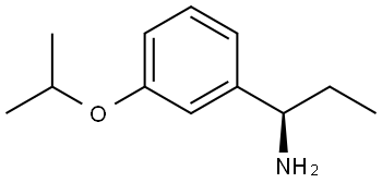 (1R)-1-[3-(METHYLETHOXY)PHENYL]PROPYLAMINE Struktur