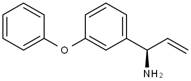 (1R)-1-(3-PHENOXYPHENYL)PROP-2-EN-1-AMINE 结构式