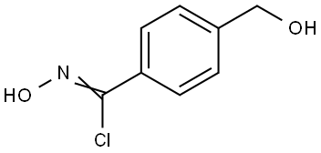 N-hydroxy-4-(hydroxymethyl)benzimidoyl chloride 结构式