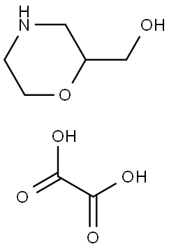 1,4-oxazinan-2-ylmethanol ethanedioic acid,1234814-08-4,结构式