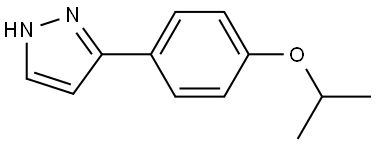 1250197-05-7 3-[4-(1-Methylethoxy)phenyl]-1H-pyrazole