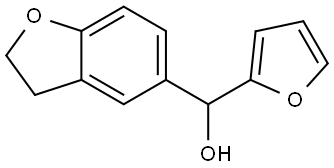 (2,3-dihydrobenzofuran-5-yl)(furan-2-yl)methanol Structure