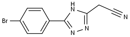 1255779-26-0 2-(5-(4-bromophenyl)-4H-1,2,4-triazol-3-yl)acetonitrile