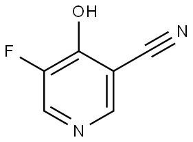 5-Fluoro-4-hydroxy-3-pyridinecarbonitrile Structure