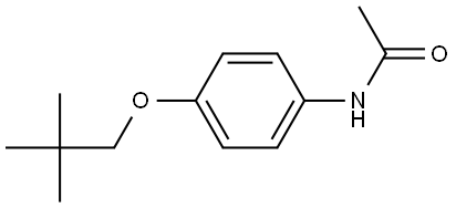 N-[4-(2,2-Dimethylpropoxy)phenyl]acetamide,1258874-27-9,结构式
