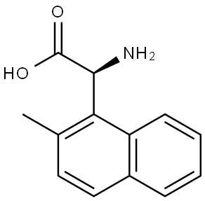 (2S)-2-AMINO-2-(2-METHYLNAPHTHALEN-1-YL)ACETIC ACID,1259604-09-5,结构式