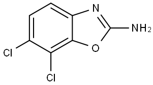 2-Benzoxazolamine, 6,7-dichloro- Structure