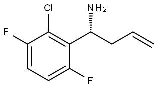 (1R)-1-(2-CHLORO-3,6-DIFLUOROPHENYL)BUT-3-EN-1-AMINE|