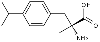 α-Methyl-4-(1-methylethyl)-D-phenylalanine Structure