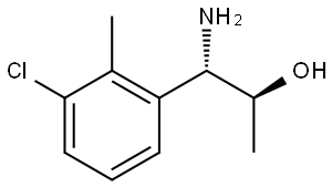 (1S,2S)-1-AMINO-1-(3-CHLORO-2-METHYLPHENYL)PROPAN-2-OL Structure