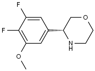 1270019-68-5 (3R)-3-(3,4-DIFLUORO-5-METHOXYPHENYL)MORPHOLINE