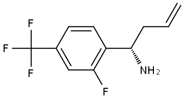 1270032-96-6 (1S)-1-[2-FLUORO-4-(TRIFLUOROMETHYL)PHENYL]BUT-3-EN-1-AMINE