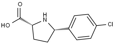 (2R,5S)-5-(4-chlorophenyl)pyrrolidine-2-carboxylic acid|