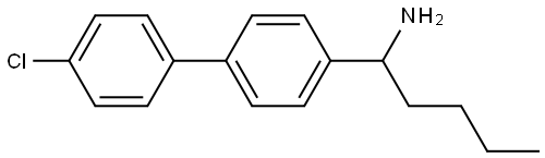 1-[4-(4-CHLOROPHENYL)PHENYL]PENTYLAMINE|