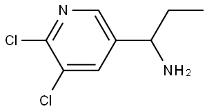 1270428-75-5 1-(5,6-DICHLORO-3-PYRIDYL)PROPYLAMINE