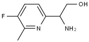2-AMINO-2-(5-FLUORO-6-METHYLPYRIDIN-2-YL)ETHAN-1-OL,1270487-94-9,结构式