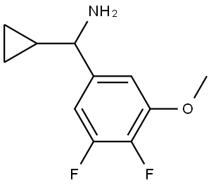 1270547-33-5 CYCLOPROPYL(3,4-DIFLUORO-5-METHOXYPHENYL)METHANAMINE