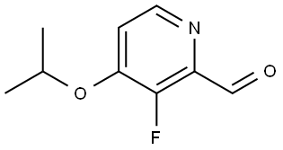 3-Fluoro-4-(1-methylethoxy)-2-pyridinecarboxaldehyde|