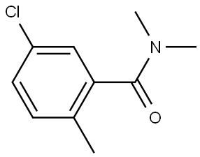 5-chloro-N,N,2-trimethylbenzamide Structure