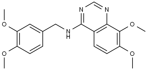 1328870-26-3 4-Quinazolinamine, N-[(3,4-dimethoxyphenyl)methyl]-7,8-dimethoxy-