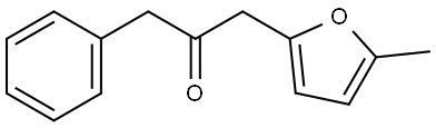 1-(5-Methylfuran-2-yl)-3-phenylpropan-2-one Structure