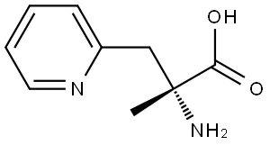 (2R)-2-amino-2-methyl-3-(pyridin-2-yl)propanoic acid Structure