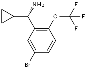 1336588-61-4 (S)-[5-BROMO-2-(TRIFLUOROMETHOXY)PHENYL](CYCLOPROPYL)METHANAMINE