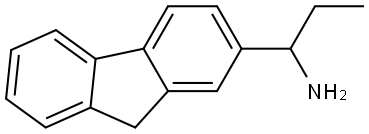 1-(9H-FLUOREN-2-YL)PROPAN-1-AMINE Structure
