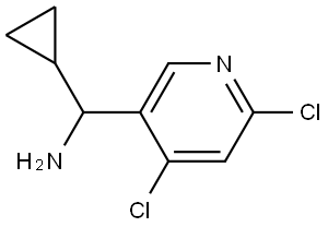 1-CYCLOPROPYL-1-(4,6-DICHLOROPYRIDIN-3-YL)METHANAMINE|