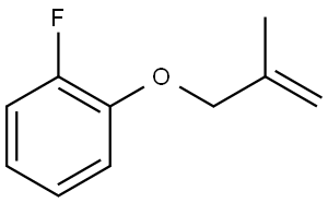 1-Fluoro-2-[(2-methyl-2-propen-1-yl)oxy]benzene Structure