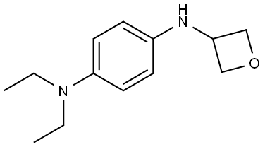 N1,N1-diethyl-N4-(oxetan-3-yl)benzene-1,4-diamine Structure