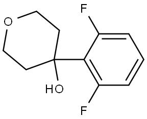 4-(2,6-difluorophenyl)tetrahydro-2H-pyran-4-ol|