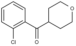 Methanone, (2-chlorophenyl)(tetrahydro-2H-pyran-4-yl) Structure