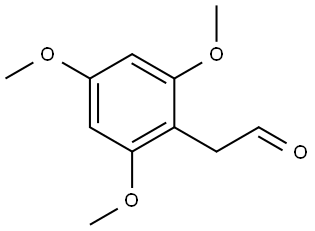 2-(2,4,6-Trimethoxyphenyl)acetaldehyde,1341869-61-1,结构式