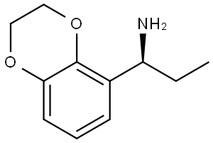 (1S)-1-(2,3-DIHYDRO-1,4-BENZODIOXIN-5-YL)PROPAN-1-AMINE Struktur