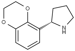 (2S)-2-(2,3-DIHYDRO-1,4-BENZODIOXIN-5-YL)PYRROLIDINE Structure