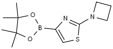 1350755-39-3 2-(azetidin-1-yl)-4-(4,4,5,5-tetramethyl-1,3,2-dioxaborolan-2-yl)thiazole