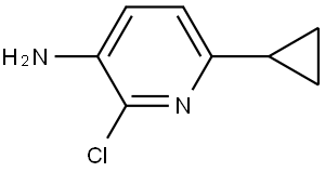 2-Chloro-6-cyclopropyl-3-pyridinamine,1352904-10-9,结构式