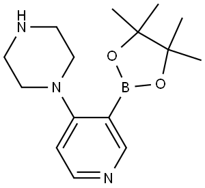 4-(PIPERAZIN-1-YL)PYRIDINE-3-BORONIC ACID PINACOL ESTER|