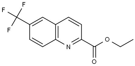 methyl 6-(trifluoromethyl)quinoline-2-carboxylate Struktur